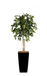 Kunstplant Camelia Umbrella wit Kunstplant Camelia Umbrella wit